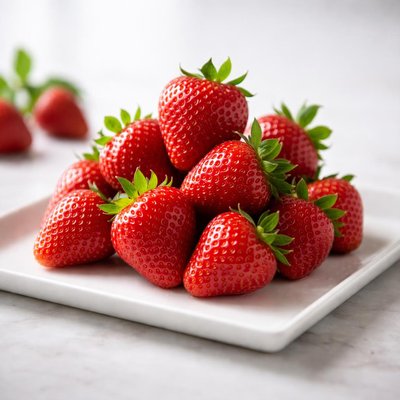 Raw strawberries