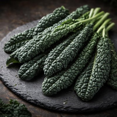 Raw tuscan kale