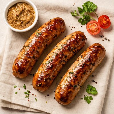 Real tree sausage link