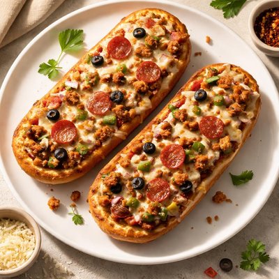 Reb baron supreme french bread pizza