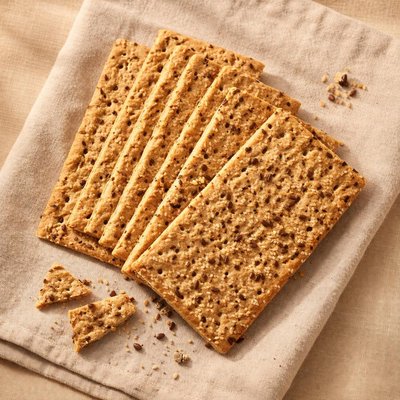 Rectangular crispbread