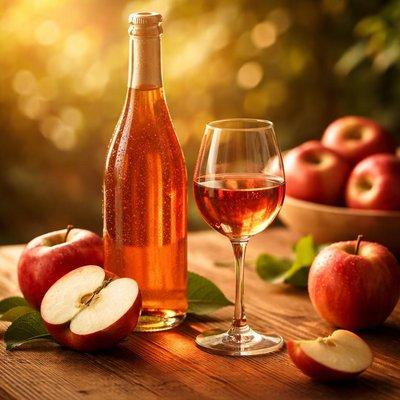 Red apple wine