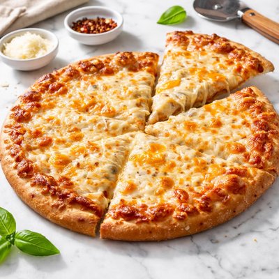 Red baron four cheese pizza