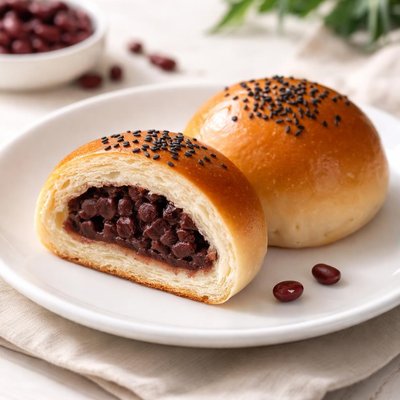 Red bean bun