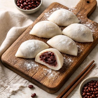 Red bean dumpling