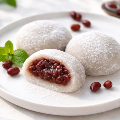 Red bean mochi
