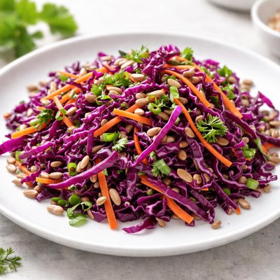 Red cabbage salad