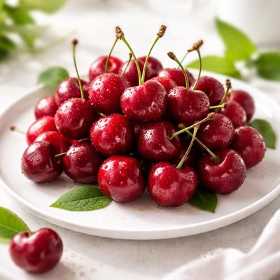 Red cherries