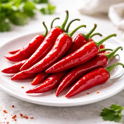 Red chili peppers