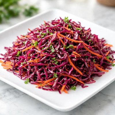 Red coleslaw