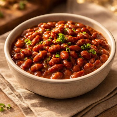 Red cooked beans