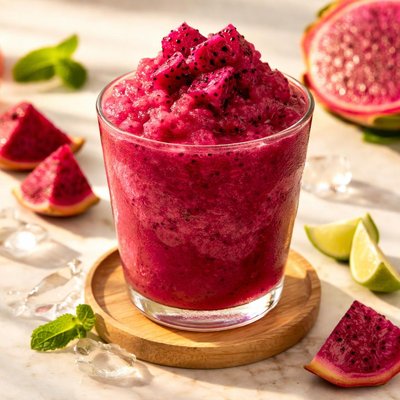 Red dragon fruit frozen