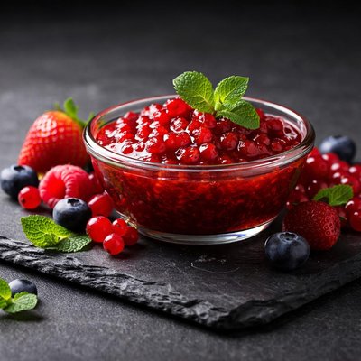 Red fruit sauce