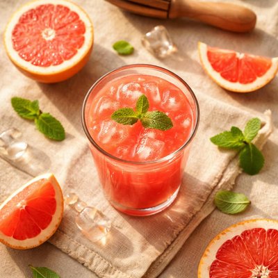 Red grapefruit juice