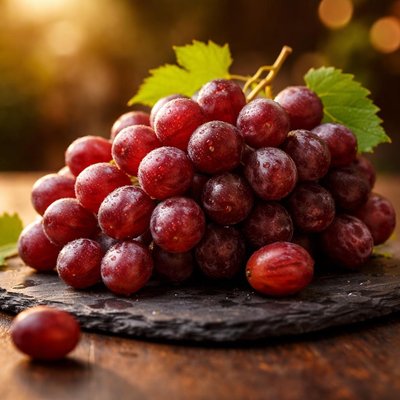 Red grapes seedless