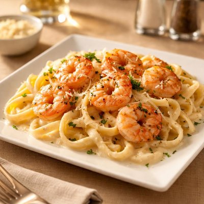 Red lobster shrimp alfredo