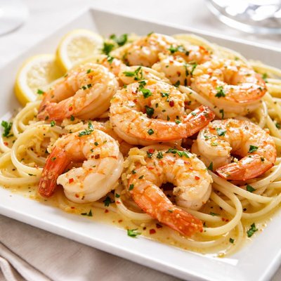 Red lobster shrimp scampi