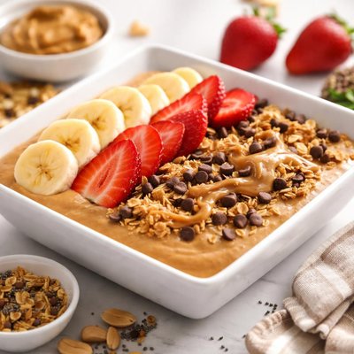Red mango peanut butter powerhouse