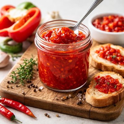Red pepper jam