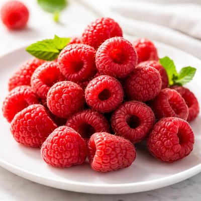 Red raspberries