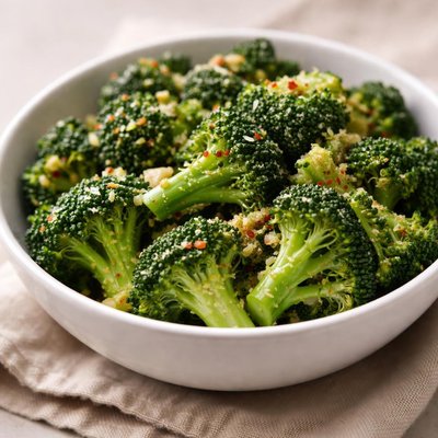 Red robin garlic broccoli