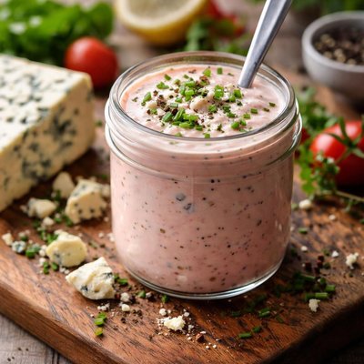 Red roquefort dressing