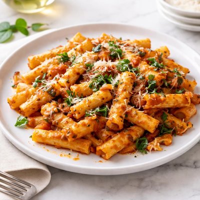 Red sauce ziti
