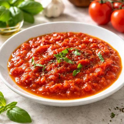 Red tomato sauce