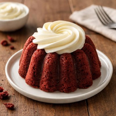 Red velvet bundtlet