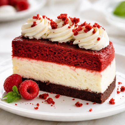 Red velvet cheesecake