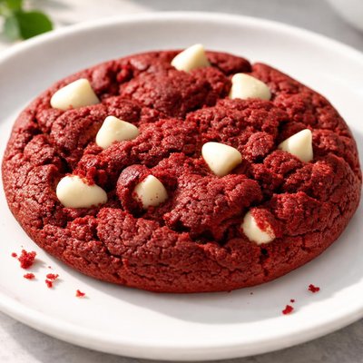 Red velvet cookie