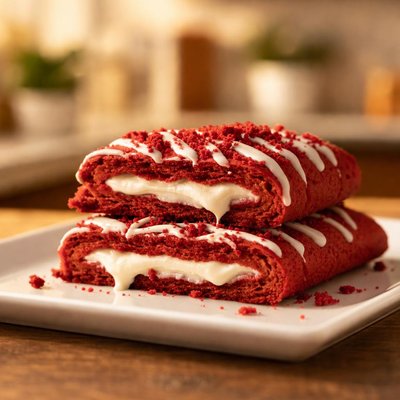 Red velvet protein pastry