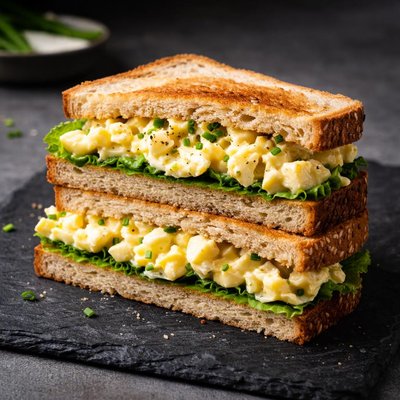 Redmans egg sandwich