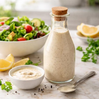 Reduced fat dressing