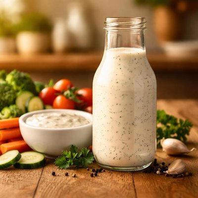Reduced fat ranch dressing