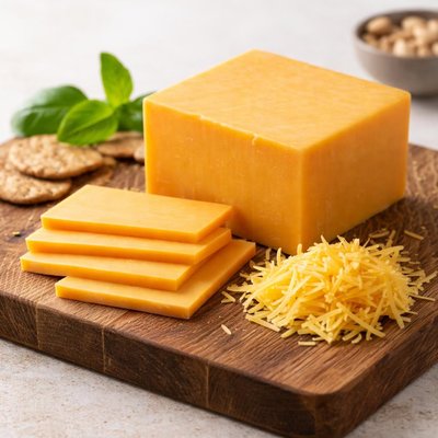 Reduced fat sharp cheddar