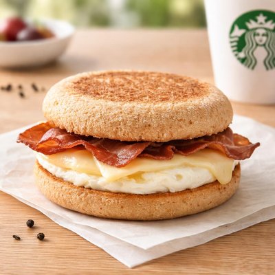 Reduced fat turkey bacon sandwich starbucks