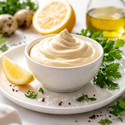 Reduced oil mayonnaise