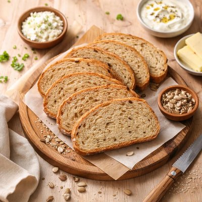 Reduced protein bread