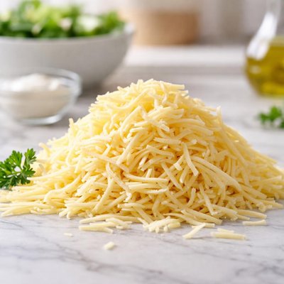 Reduced shredded cheese