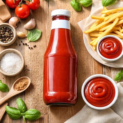 Reduced sugar ketchup