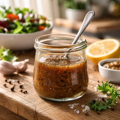 Reduced vinaigrette