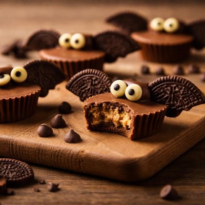 Reeces chocolate bat halloween