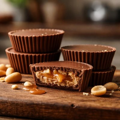 Reeses caramel peanut butter cups