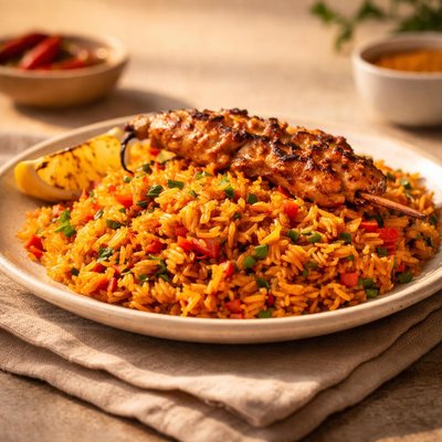 Regular spicy rice nandos