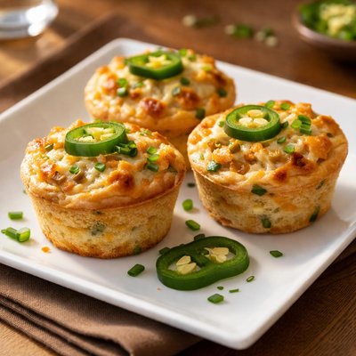 Residence inn muffin souffle jalapeno three cheese