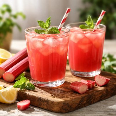 Rhubarb juice