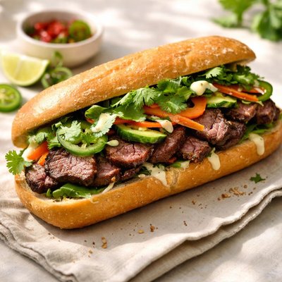 Ribeye banh mi