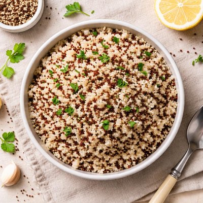Rice-quinoa mix