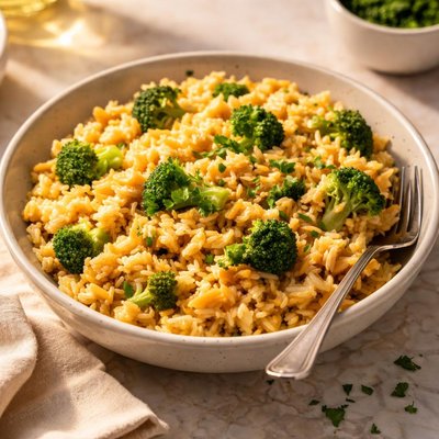 Rice a roni cheddar broccoli